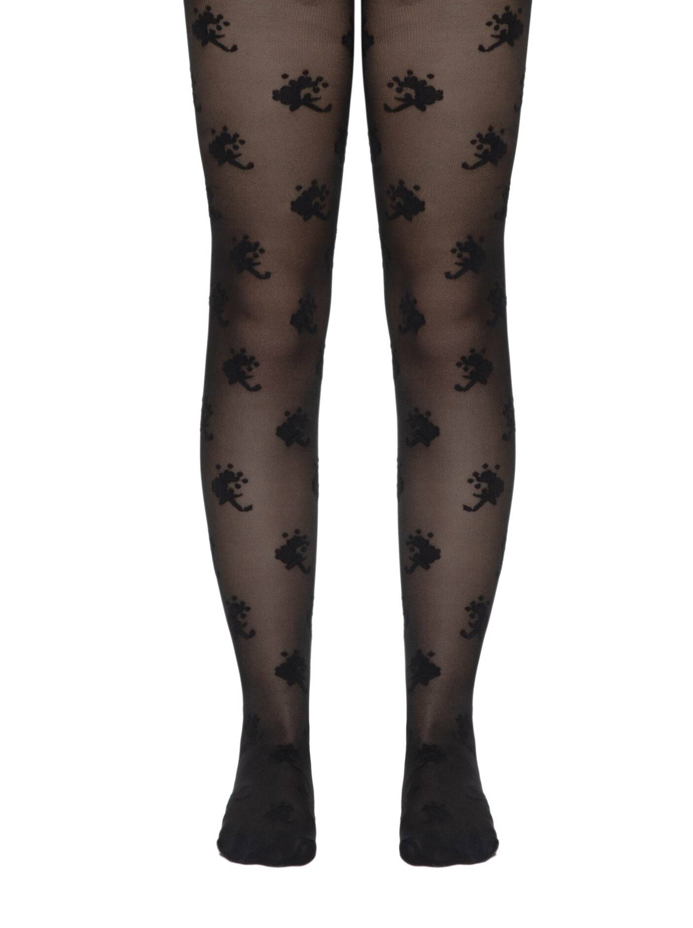 Conte Lissa 20 Den - Fantasy Thin Tights for Girls with a "flower umbrellas" - 4yr. (14С-8СП)