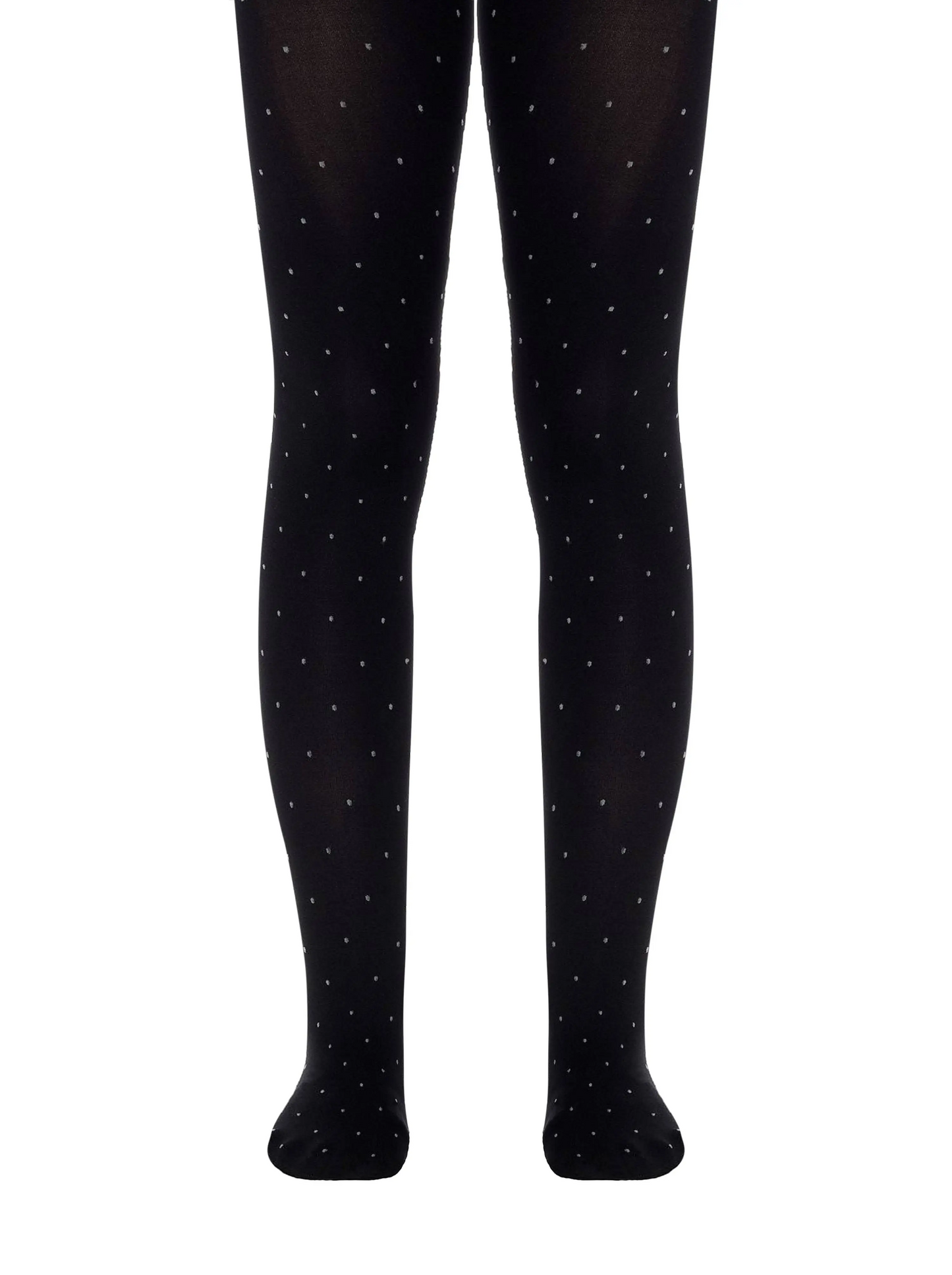 Conte Nadin 50 Den - Fantasy Dense Tights for Girls with a "small silver dots" - 10yr. 12yr. 14yr, 16yr. (14С-108СП)