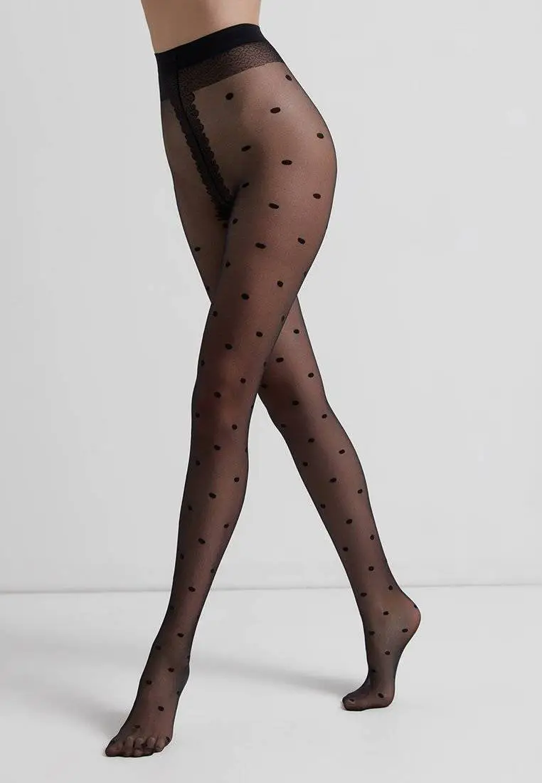 Conte Desire 20 Den - Fantasy Women's Tights with Polka Dots (18С-107СП)