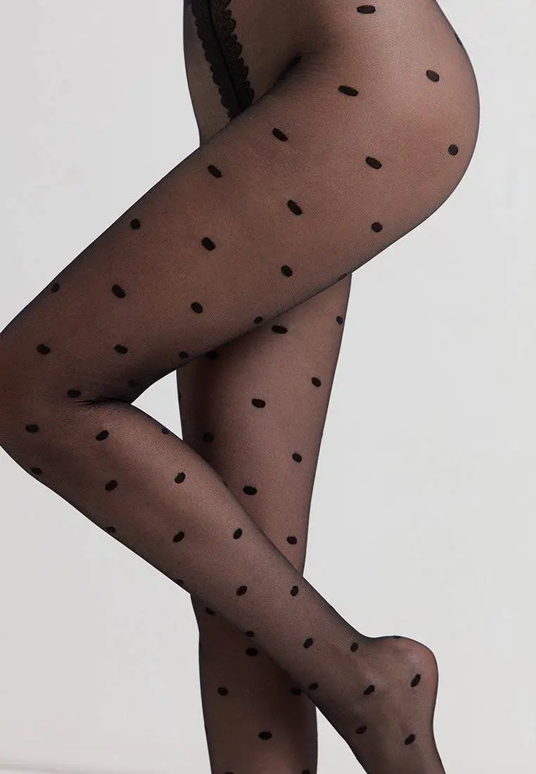 Conte Desire 20 Den - Fantasy Women's Tights with Polka Dots (18С-107СП)