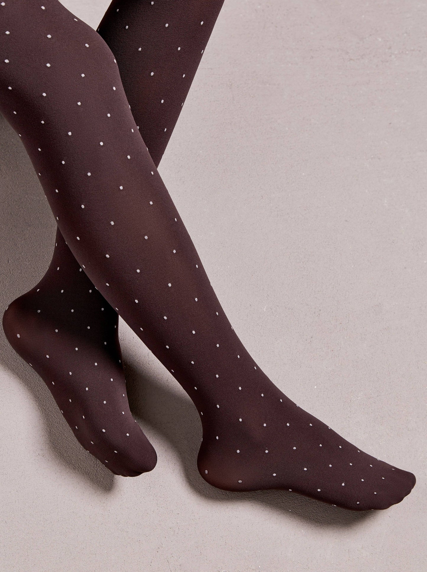 Conte Nadin 50 Den - Fantasy Dense Tights for Girls with a "small silver dots" - 10yr. 12yr. 14yr, 16yr. (14С-108СП)