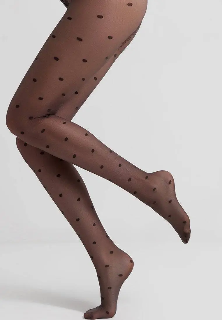 Conte Desire 20 Den - Fantasy Women's Tights with Polka Dots (18С-107СП)