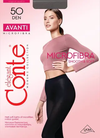 Conte Avanti 50 Den - Microfibra Opaque Women's Tights (8С-25СП)