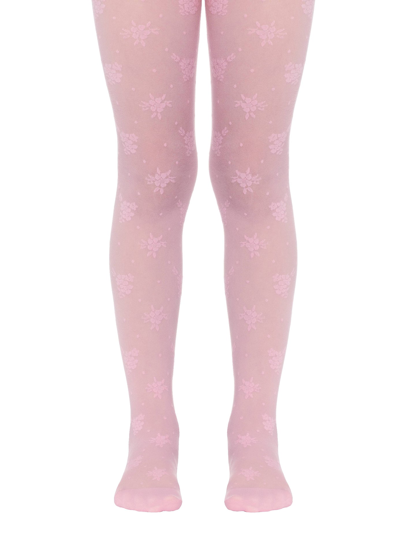 Conte Lucia 20 Den - Fantasy Thin Tights for Girls with a "flowers & polka dots" - 4yr. 6yr. 8yr. 10yr. (16С-47СП)