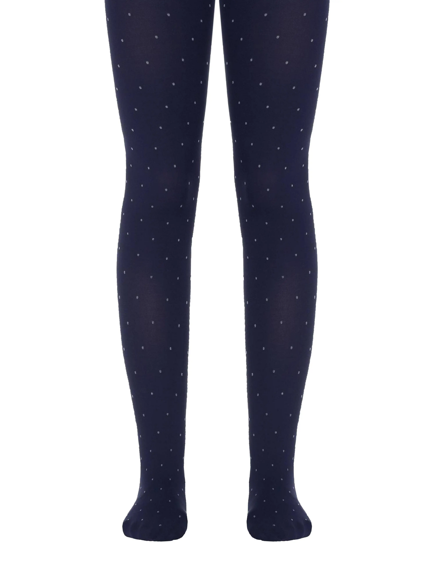 Conte Nadin 50 Den - Fantasy Dense Tights for Girls with a "small silver dots" - 10yr. 12yr. 14yr, 16yr. (14С-108СП)