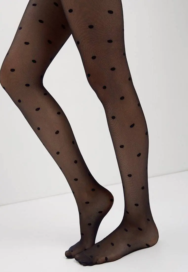 Conte Desire 20 Den - Fantasy Women's Tights with Polka Dots (18С-107СП)